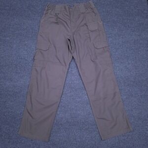 5.11 Tactical Series‎ Mens 30x30 Olive Green Ripstop Cargo Pants Elastic Waist